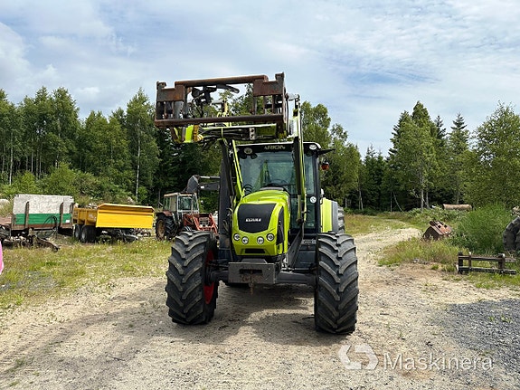 Traktor Claas Arion 410 + Lastare 2 of 27
