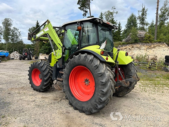 Traktor Claas Arion 410 + Lastare 6 of 27