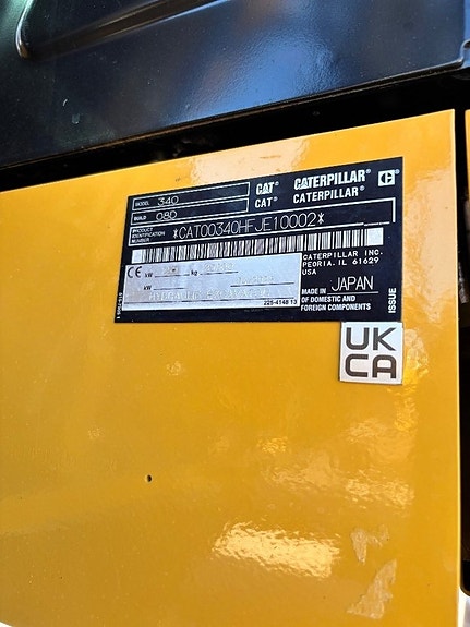 CAT 340 7 of 12