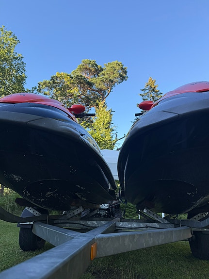 Paketpris två Yamaha Waverunner fx140 2002 + vagn 10 of 10