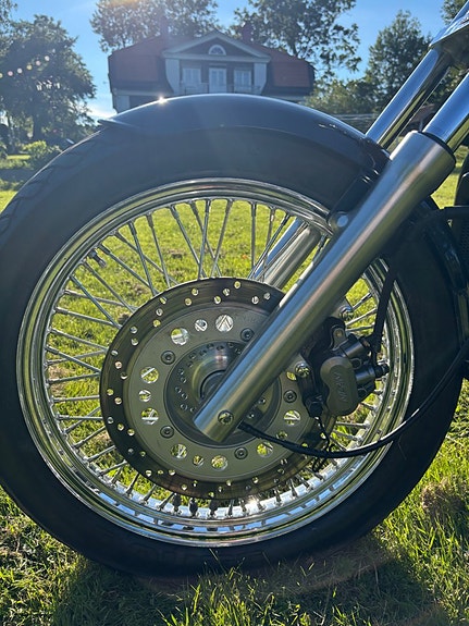 Honda Shadow VT 600 toppskick 1170 mil 12 of 14