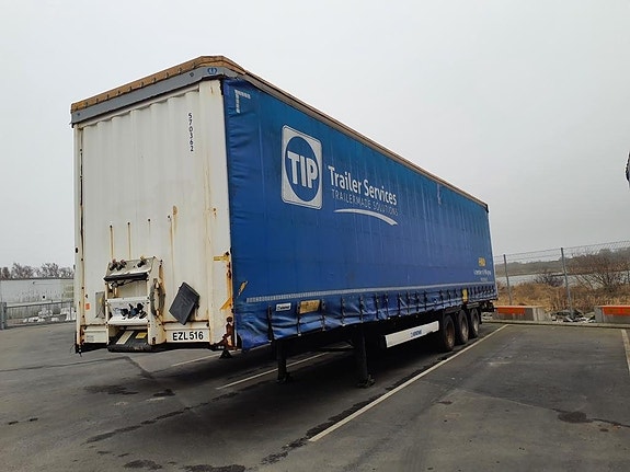 Krone Trailer Curtainsider Lifting + Sliding Roof Mega