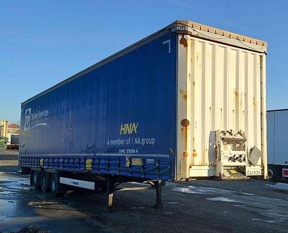 Krone Trailer Curtainsider Lifting + Sliding Roof Mega 2 of 17