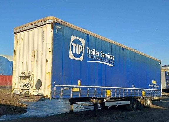 Krone Trailer Curtainsider Lifting + Sliding Roof Mega