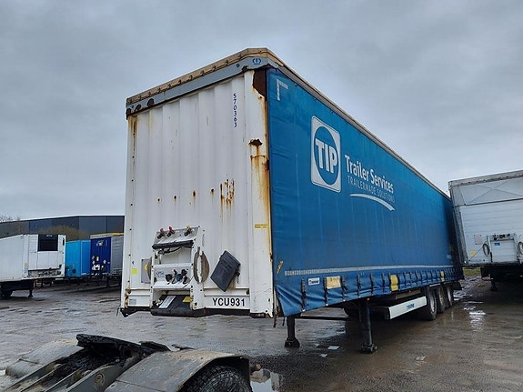 Krone Trailer Curtainsider Lifting + Sliding Roof Mega