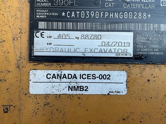 CAT 390FLXE 6 of 24