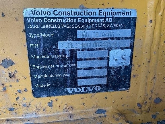 Volvo A40G 6 of 24