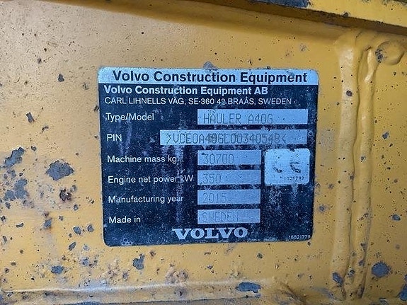 Volvo A40G 5 of 24