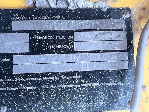 Komatsu HD605-7EO 5 of 24