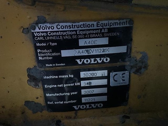 Volvo A40E 5 of 24