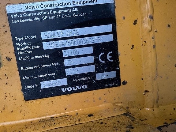 Volvo A45G 6 of 24