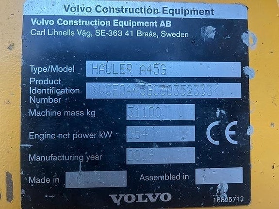 Volvo A45G 5 of 24