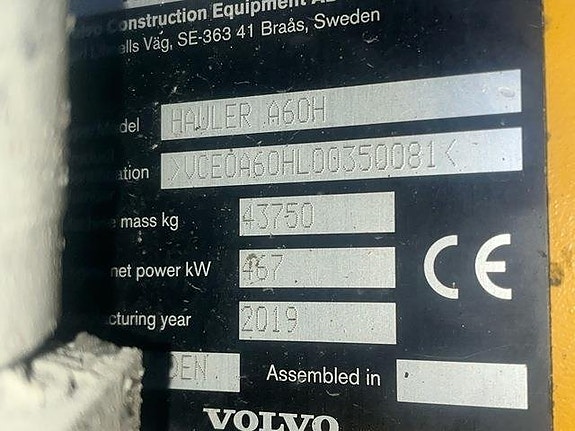 Volvo A60H 5 of 24
