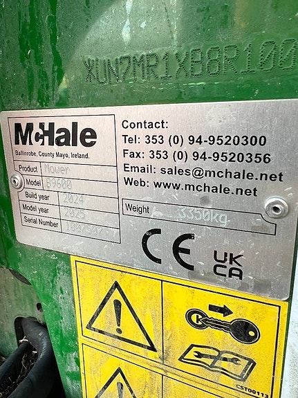 McHale ProGlide B9600 butterfly 11 of 11
