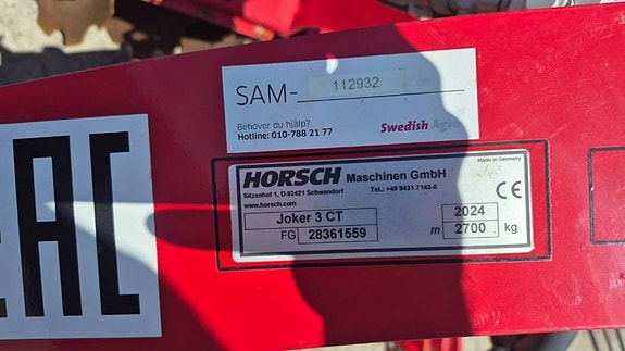 Horsch Joker 3 CT 10 of 10