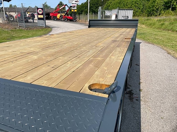 NC 3axl traktordragen maskintrailer 22T 17 of 23