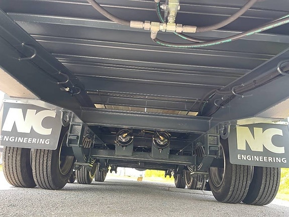 NC 3axl traktordragen maskintrailer 22T 16 of 23