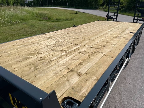 NC 3axl traktordragen maskintrailer 22T 12 of 23