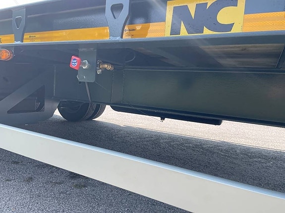NC 3axl traktordragen maskintrailer 22T 21 of 23