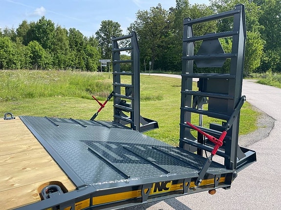 NC 3axl traktordragen maskintrailer 22T 15 of 23