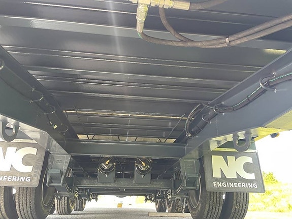 NC 3axl traktordragen maskintrailer 25T 18 of 24