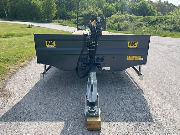 NC 3axl traktordragen maskintrailer 25T 8 of 24