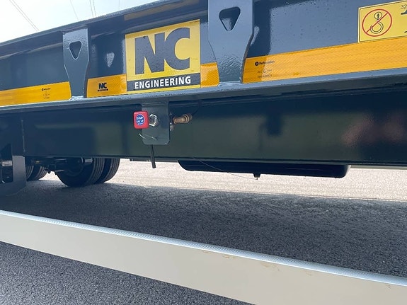 NC 3axl traktordragen maskintrailer 25T 22 of 24