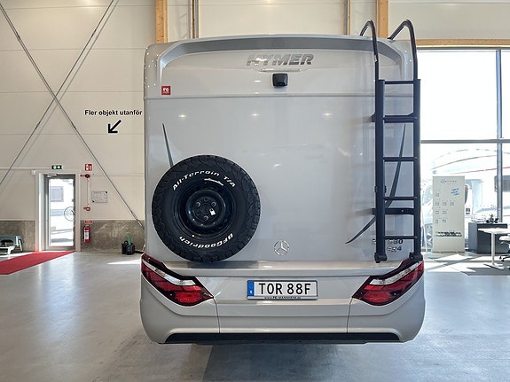 Hymer MLT 580 / ALDE / Litium/ MB / 4X4 /Automat 190hk/Stort garage 3 of 5