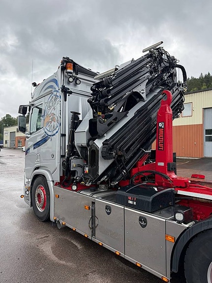 SCANIA NEXTGEN HIAB 408 JIBB KRANVÄXLARE TRIDEM 3 of 5