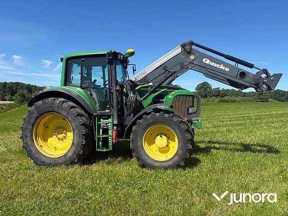 Traktor - John Deere 7530 med Quicke Q75-lastare 15 of 30