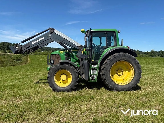 Traktor - John Deere 7530 med Quicke Q75-lastare 5 of 5