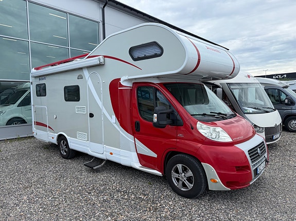 Dethleffs A 6971 Alkov 6-Bältade Drag