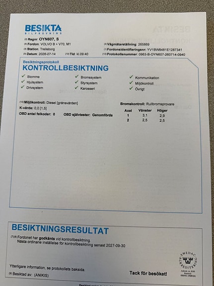 Volvo V70 10 of 11