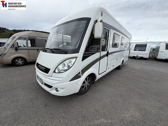 Hymer B 678 med AC i bo delen. Vattenburenvärme -14 7 of 21