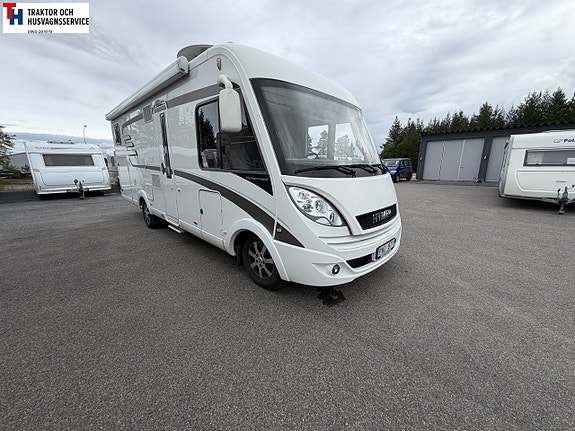 Hymer B 678 med AC i bo delen. Vattenburenvärme -14