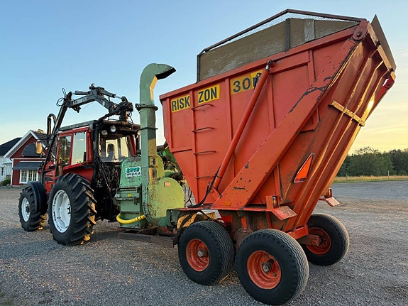 Valmet 805 Med KMW Erjo Flishugg 6 of 12