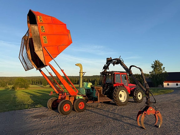 Valmet 805 Med KMW Erjo Flishugg 2 of 12