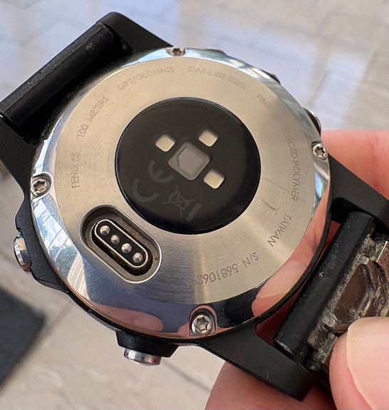 Garmin Fenix 5S GPS-klocka svart image 3