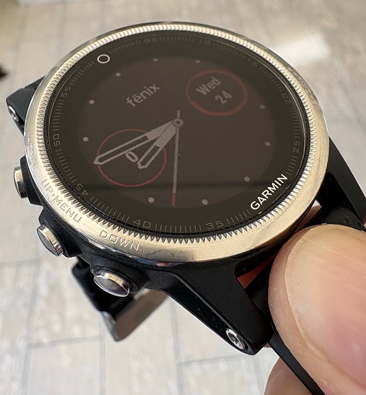 Garmin Fenix 5S GPS-klocka svart image 2