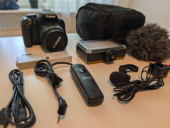 Canon EOS 600D kamerapaket – Perfekt för foto, Reels и Shorts (Fint skick!) image 4