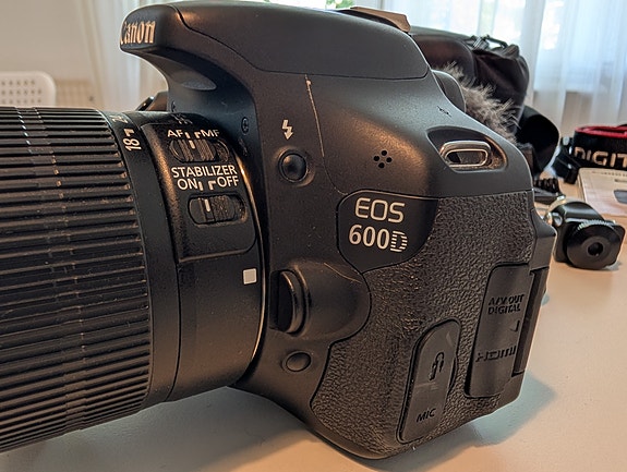 Canon EOS 600D kamerapaket – Perfekt för foto, Reels и Shorts (Fint skick!) image 6
