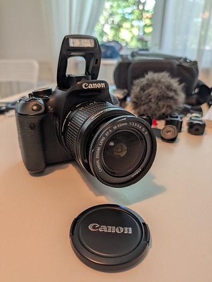 Canon EOS 600D kamerapaket – Perfekt för foto, Reels и Shorts (Fint skick!) image 8
