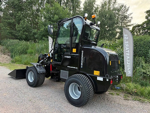 D'MACHINE 1150 – Kompakt hjullastare med hög lyftkapacitet 4 of 9