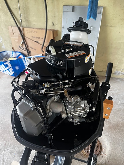 Höga Rodd HR390 STD -22 + Yamaha F4BMH -22 i nyskick 5 of 5