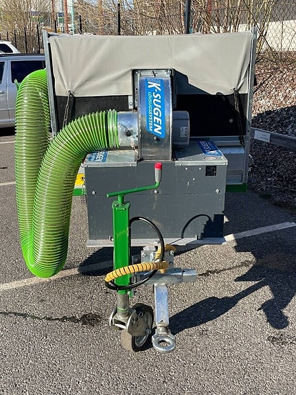 Lövsugsvagn K-Vagnen 1800 HT3 Batteridriven 8 of 13