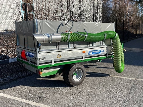 Lövsugsvagn K-Vagnen 1800 HT3 Batteridriven 3 of 13