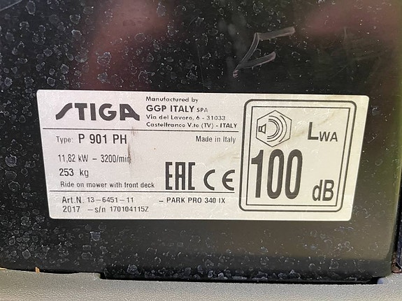 Stiga Park PRO 340IX 16 of 17