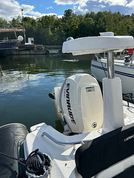 Brig Eagle 580 – Evinrude 115 hk – Endast 235 timmar – Trailer ingår 3 of 5