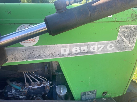Deutz D65 07 C med lastare DEFEKT 4WD 10 of 12