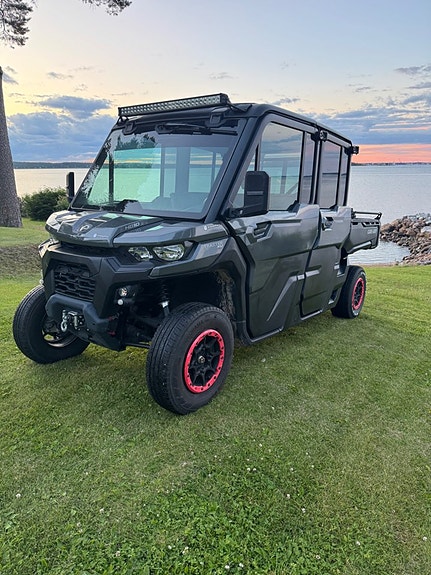 Can-Am Traxter MAX XU T HD10 T1b Traktor A 45kmh får köras med AM kort 6 of 24